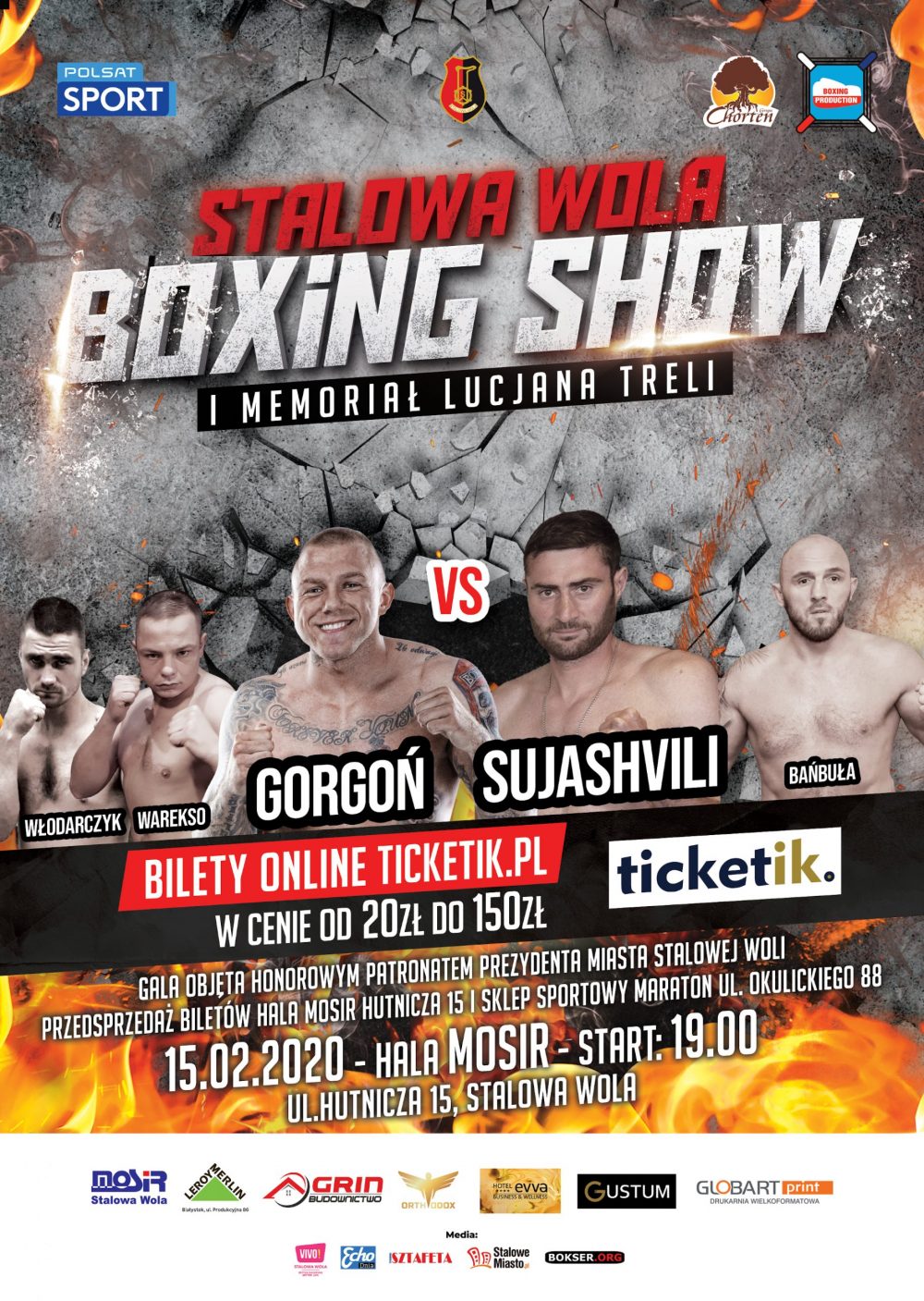 Stalowa Wola Boxing Show I Memoriał Lucjana Treli Gala